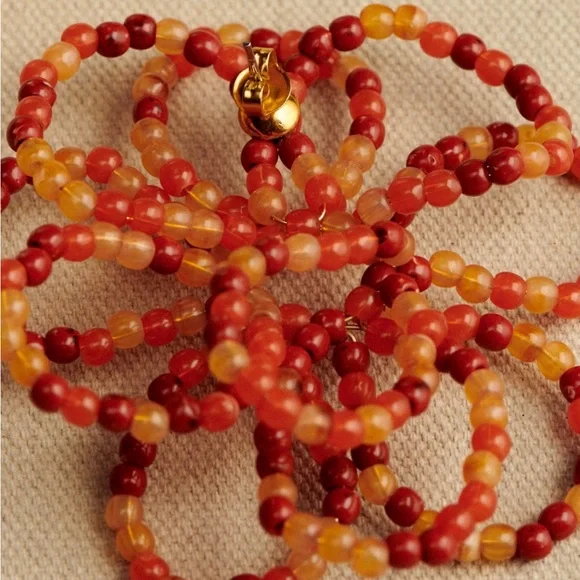 Sézane Juliette Earrings in Sunset Beads - Picture 3 of 5